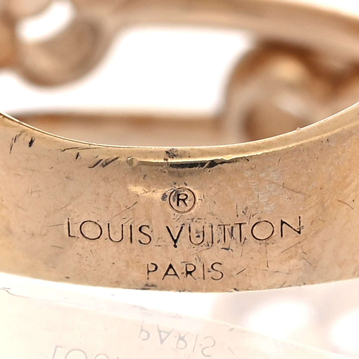 Flower Full Ring M Gold