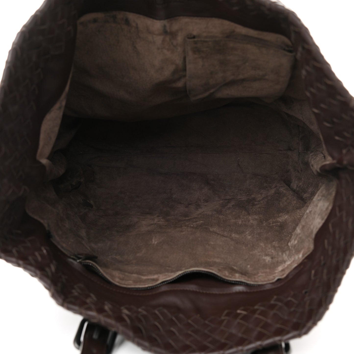 Nappa Intrecciato Large Tote Ebano