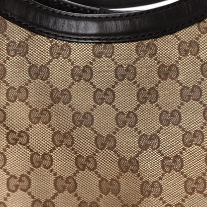Gucci Monogram Large Sukey Tote Dark Brown 14 of 16