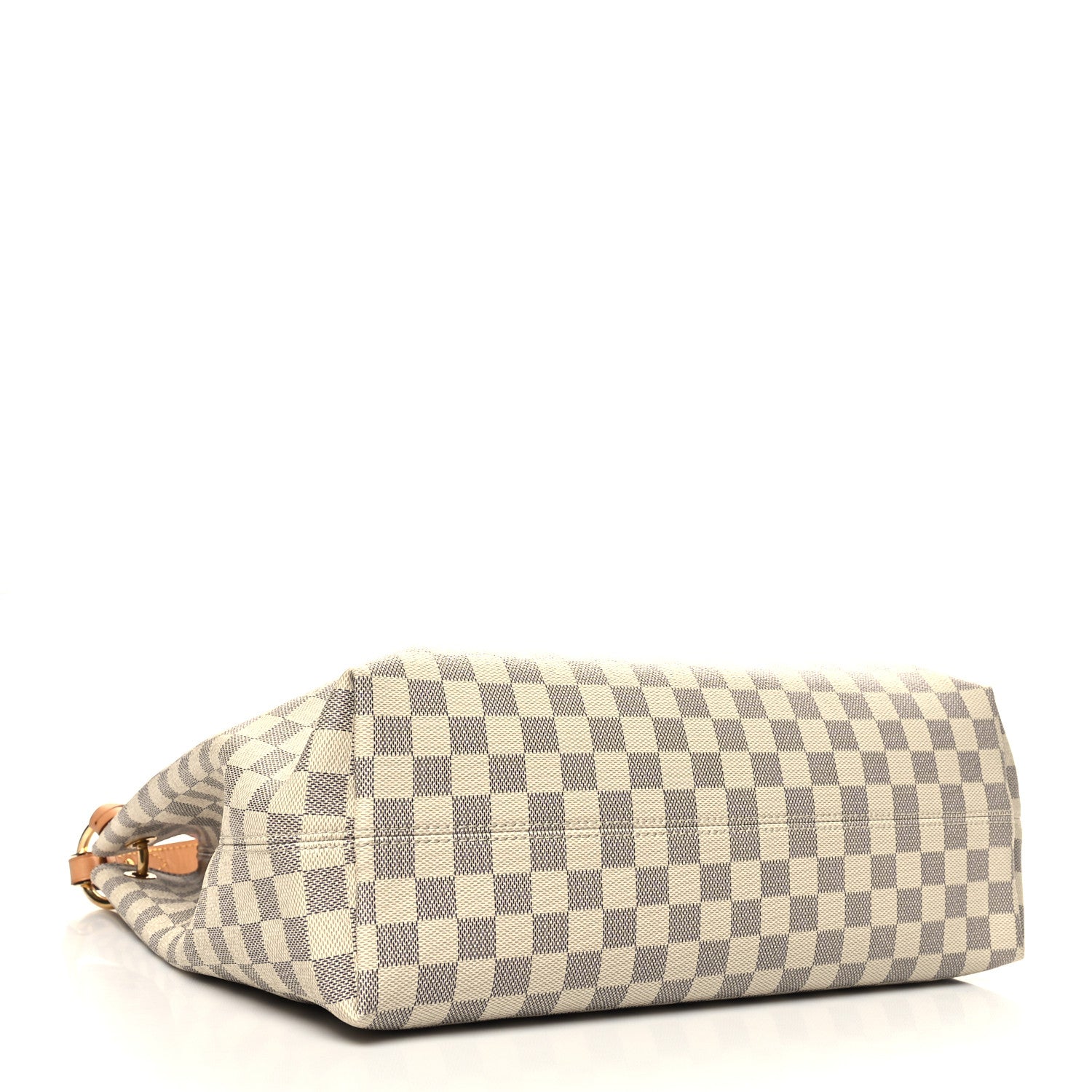 Louis Vuitton Damier Azur Graceful MM Rose Ballerine 4 of 11
