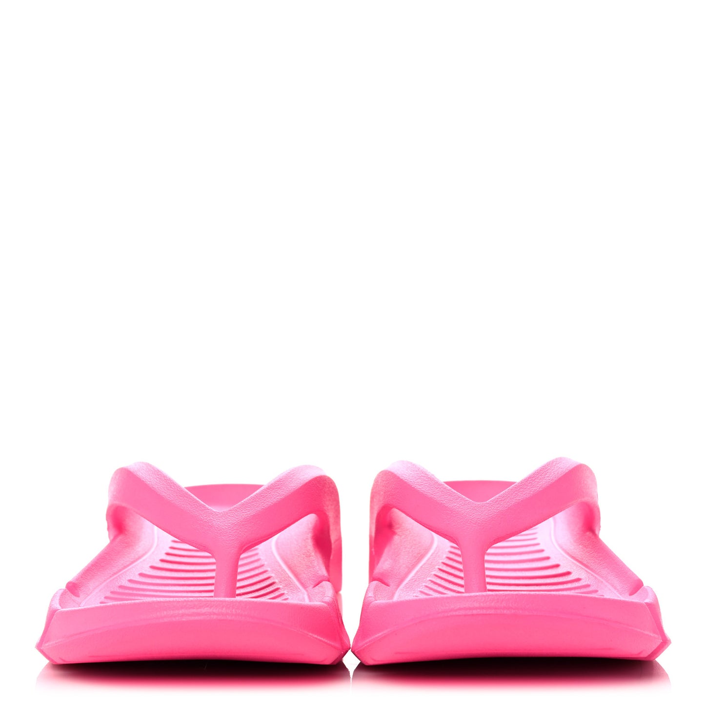 Rubber Womens Mold Thong Sandals 37 Fluo Pink