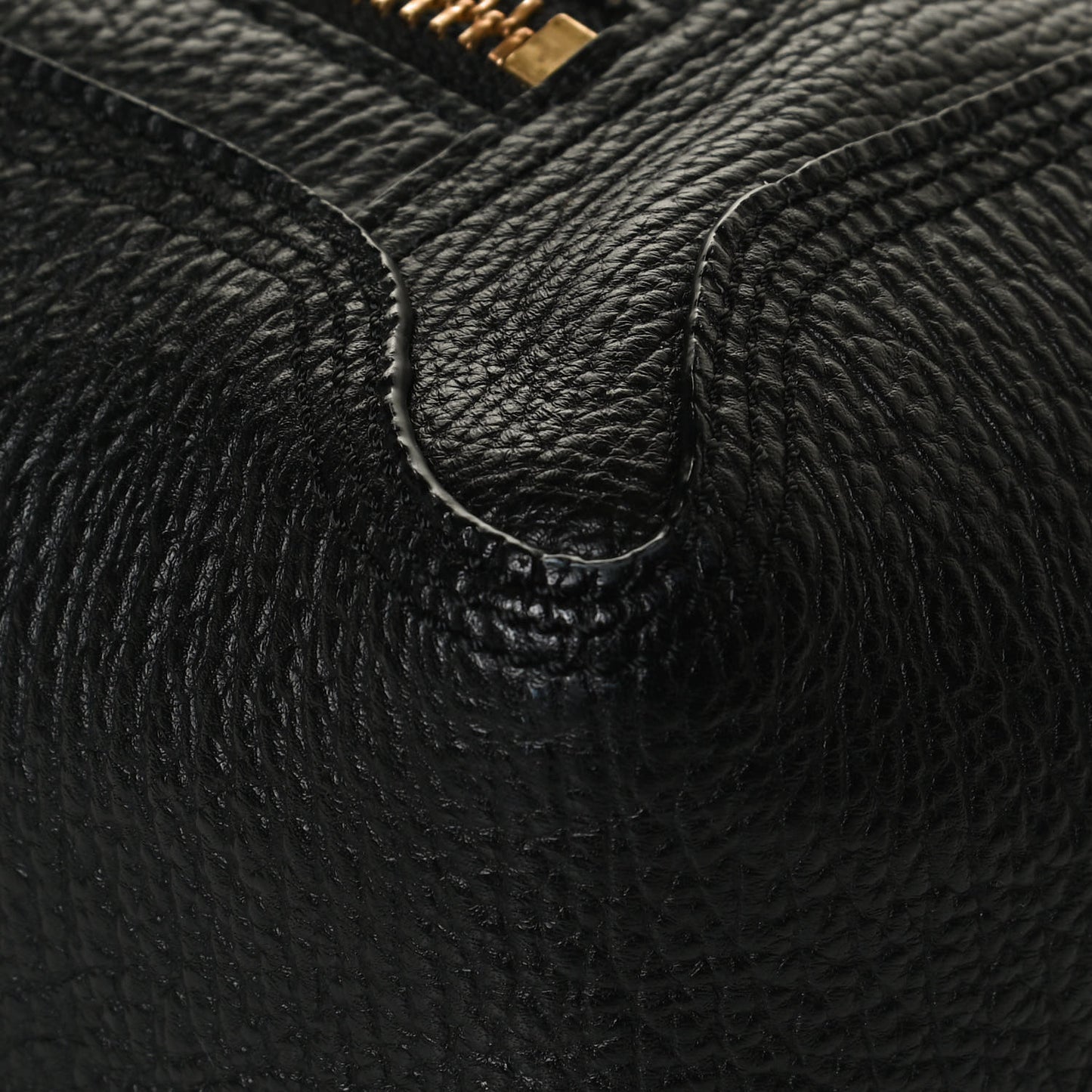 Textured Calfskin Pashli Backpack Black