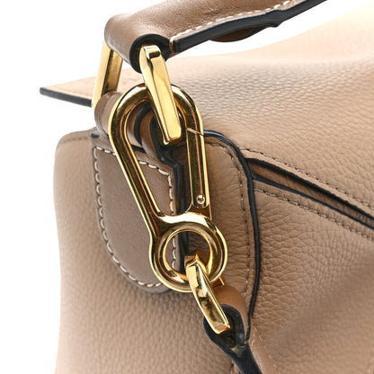 Loewe Grained Calfskin Small Puzzle Bag Sand Mink 11 of 12