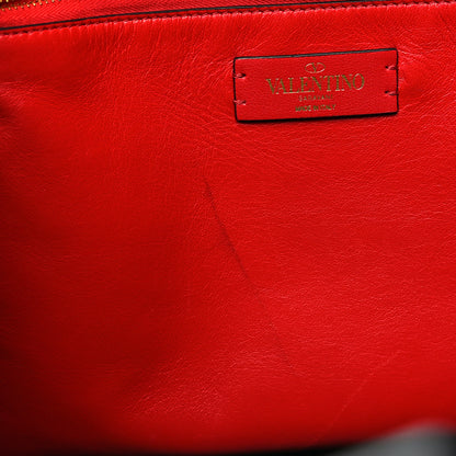 Valentino Garavani Calfskin Large Vlogo Tote Black 10 of 10
