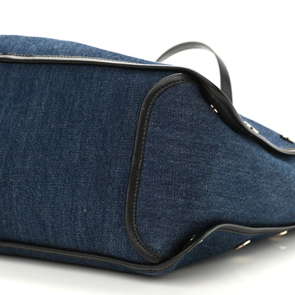 Givenchy Denim Medium Logo Bond Shopper Tote Blue 11 of 11