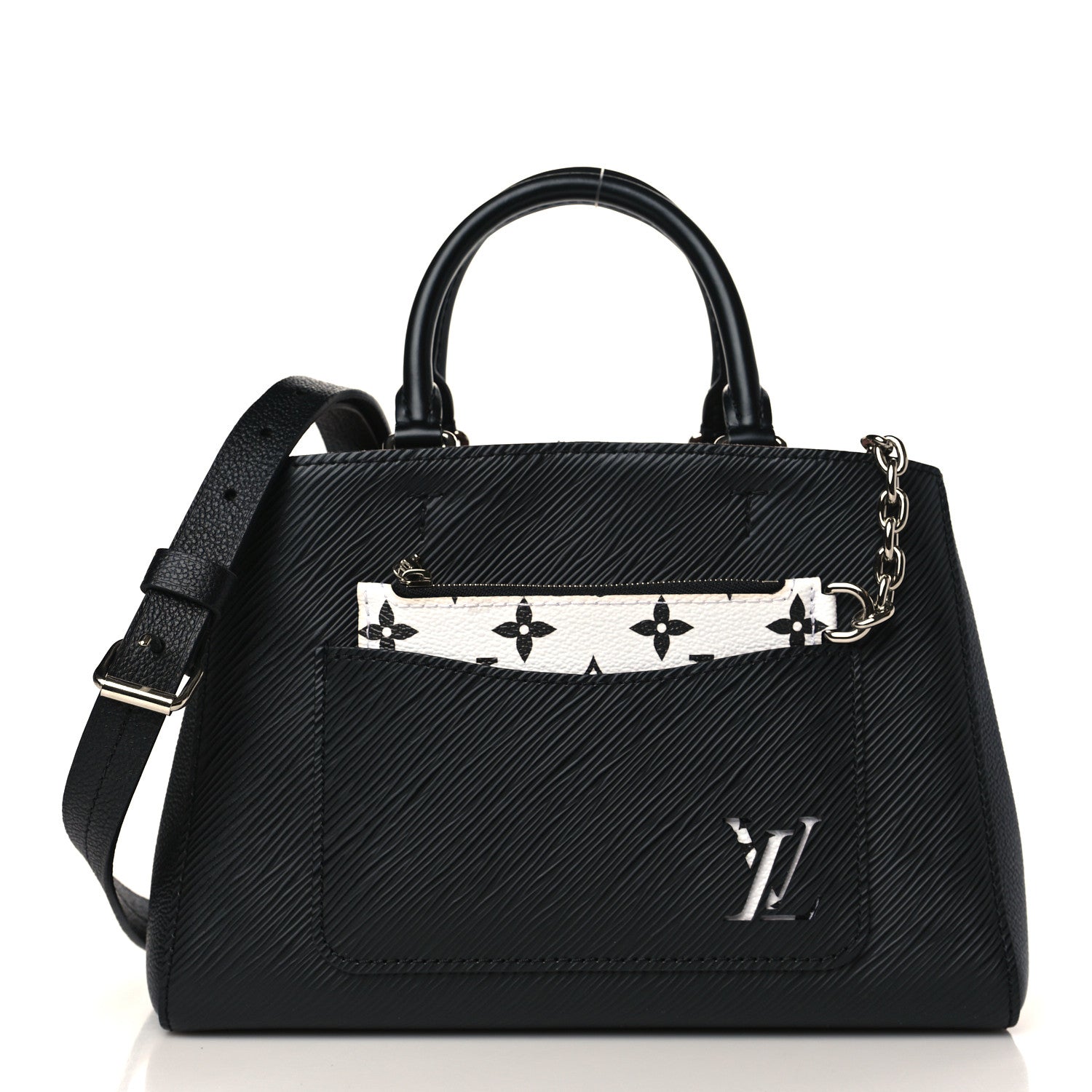 Louis Vuitton Epi Marelle BB Tote Black 3 of 9
