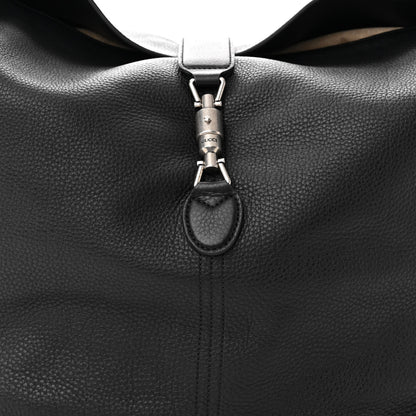Gucci Amour Grane Calfskin Medium Jackie 1961 Crossbody Bag Black 9 of 11