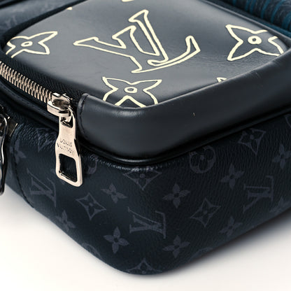 Louis Vuitton Monogram Eclipse Patchwork Multipocket Messenger 8 of 9