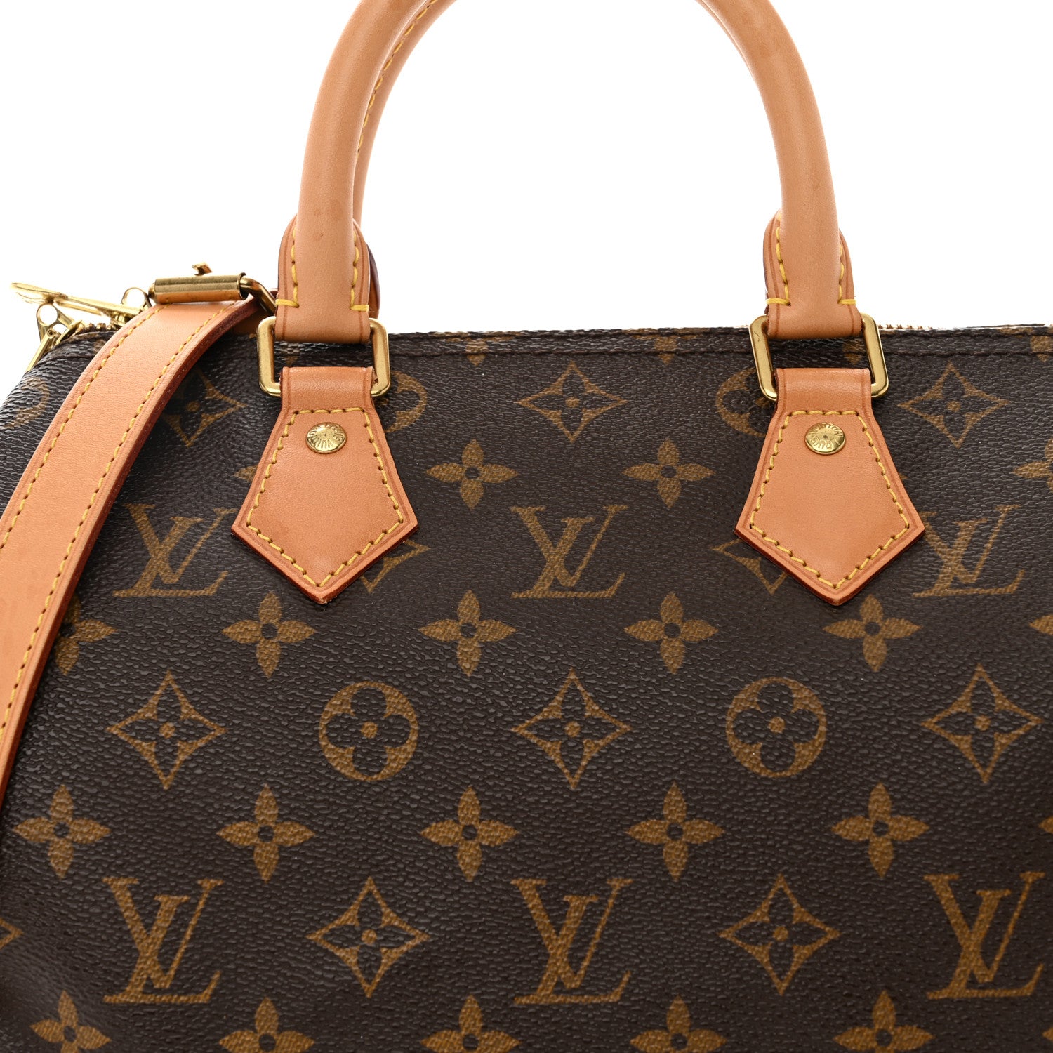 Louis Vuitton Monogram Speedy Bandouliere 25 8 of 10
