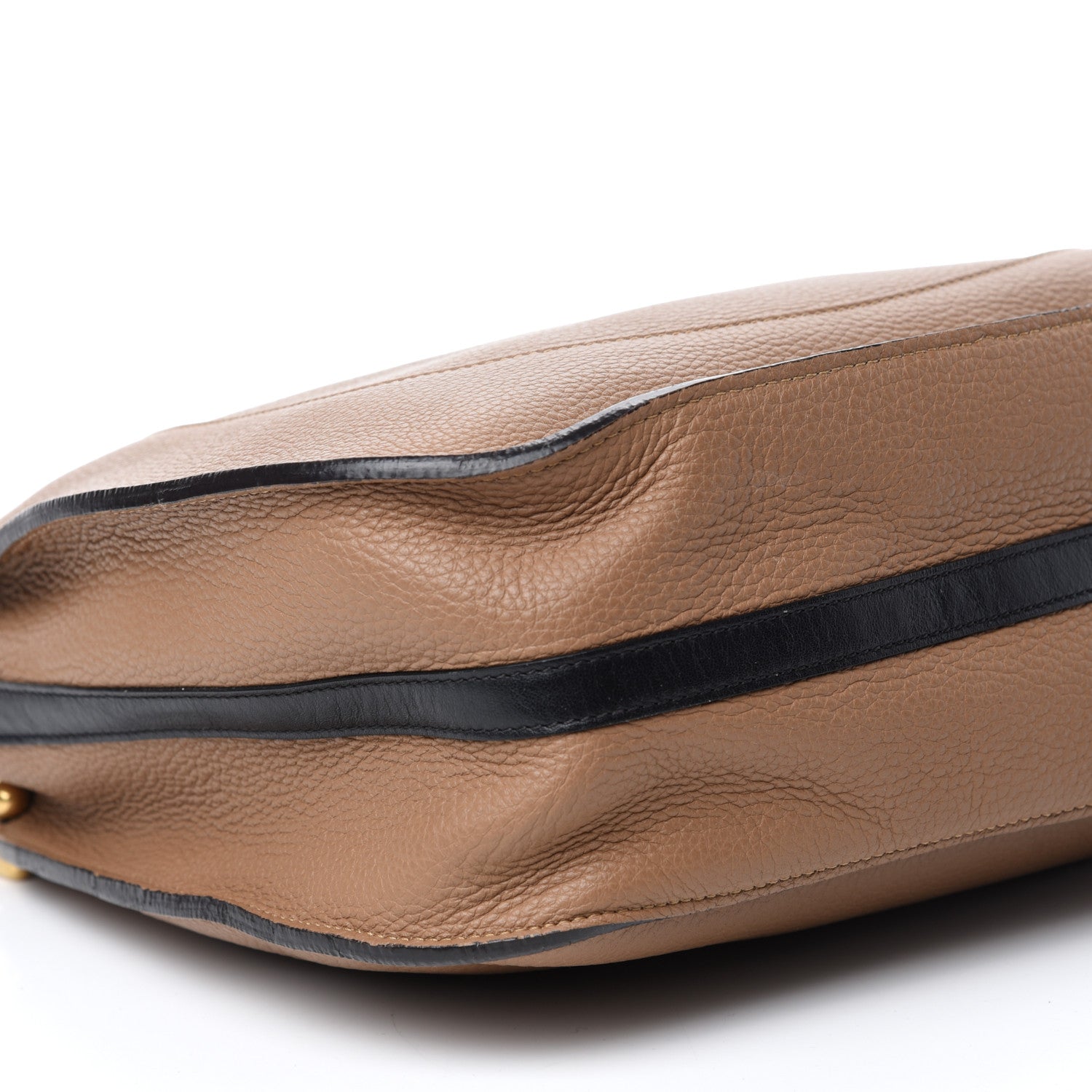 Chloe Grained Calfskin Small Hayley Hobo Nut 6 of 12