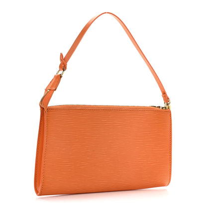 Louis Vuitton Epi Pochette Accessories 24 Mandarin 3 of 16