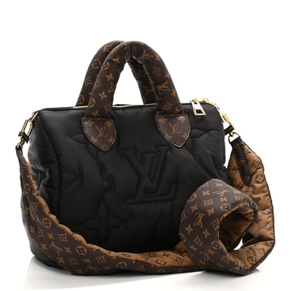 Louis Vuitton Econyl Mini Monogram Pillow Speedy Bandouliere 25 Black 2 of 9