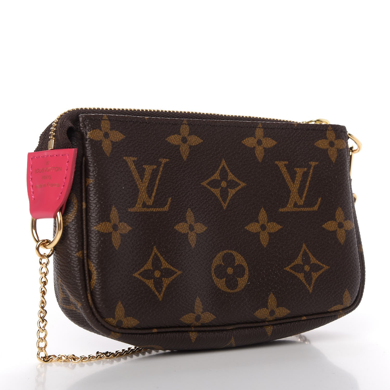 Louis Vuitton Monogram 2020 Christmas Animation Roller Coaster Mini Pochette Accessories Pivoine 3 of 9