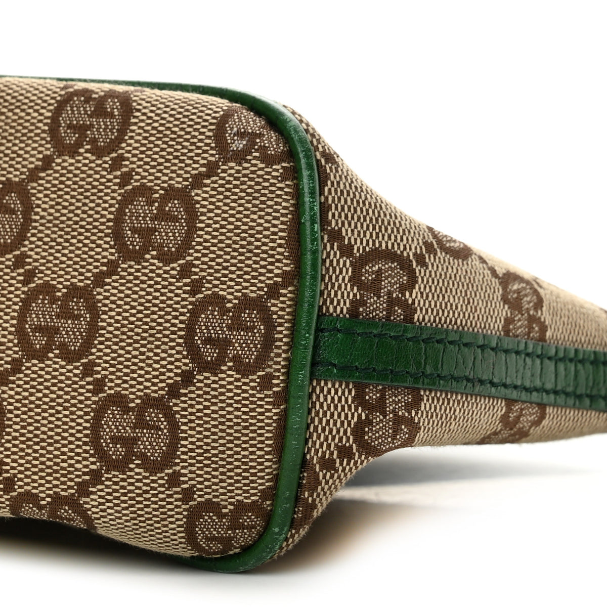 Gucci Monogram Boat Pochette Green 10 of 13
