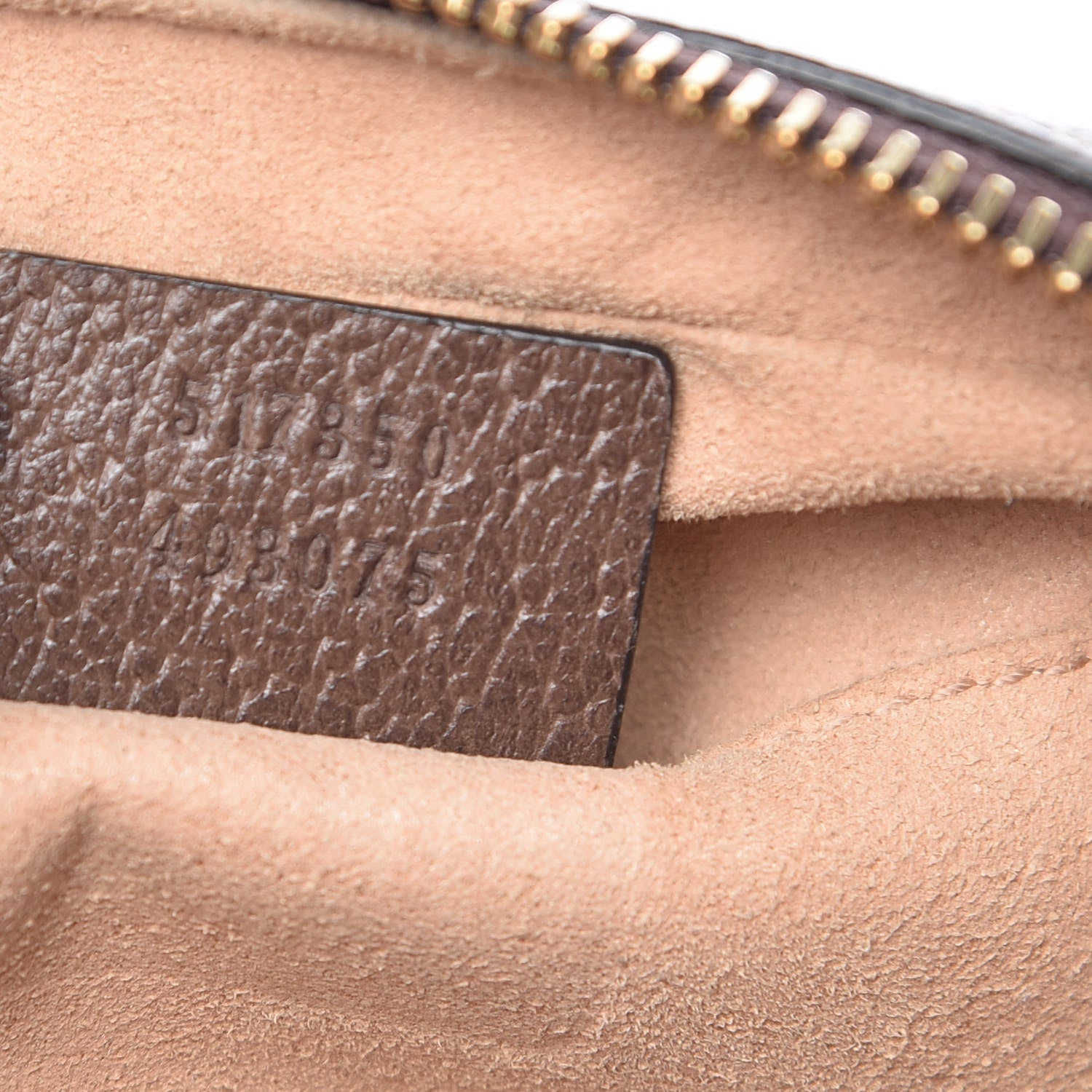 Gucci GG Supreme Monogram Web Mini Ophidia Shoulder Bag Brown 7 of 12