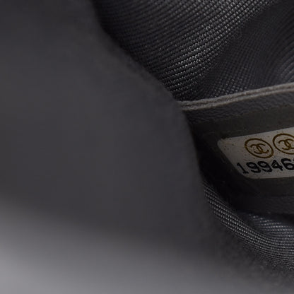 Chanel Caviar Quilted Medium French Riviera Flap Dark Grey 7 of 9