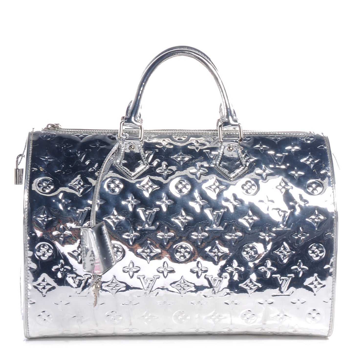 Monogram Miroir Speedy 35 Silver