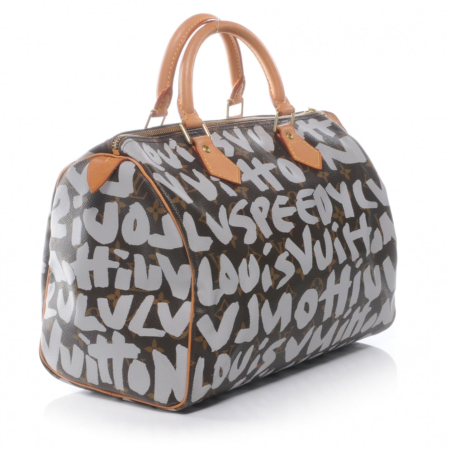 Monogram Graffiti Speedy 30 Silver