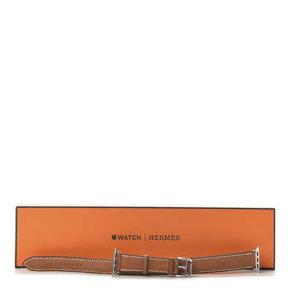 Hermes Barenia 40mm Apple Watch Double Tour Band Fauve 16 of 16
