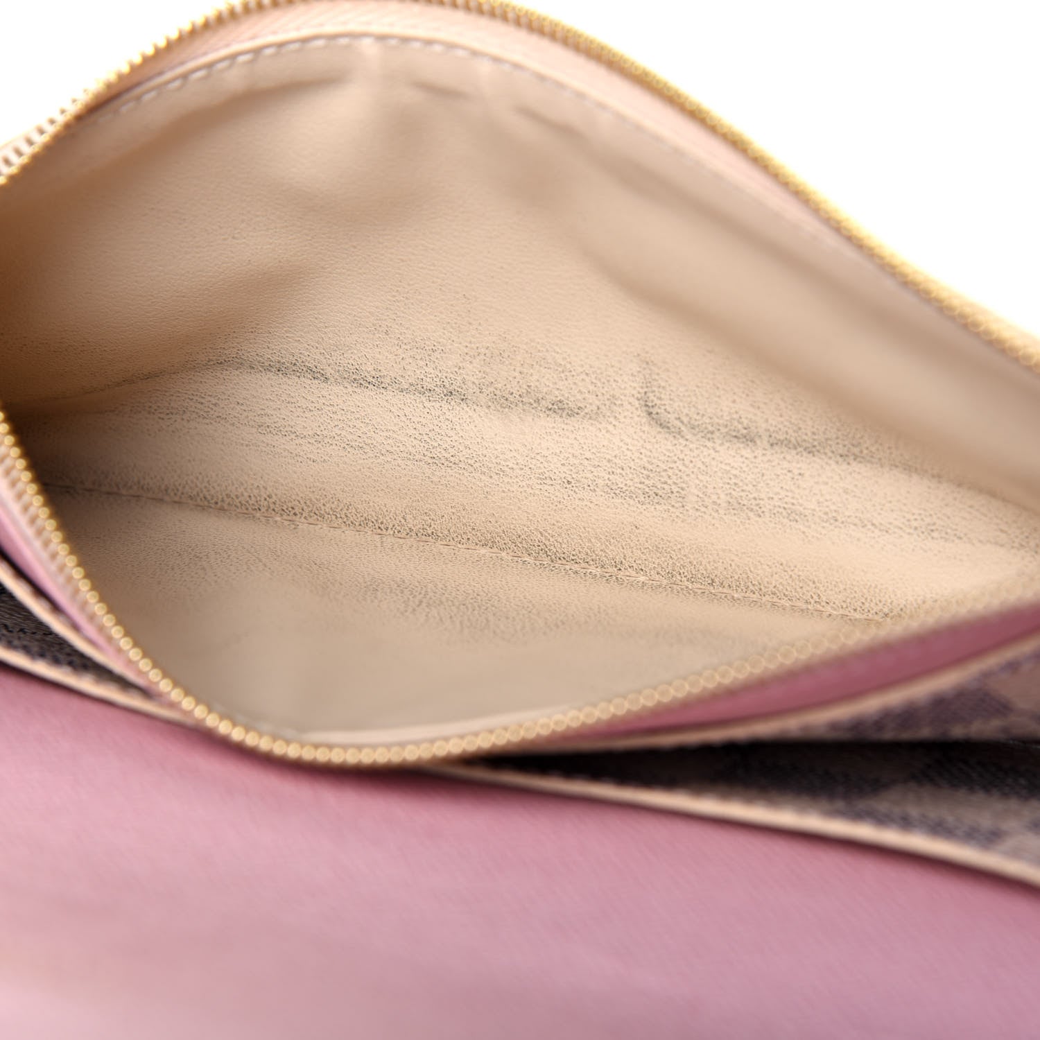 Louis Vuitton Damier Azur Emilie Wallet Rose Ballerine 8 of 14