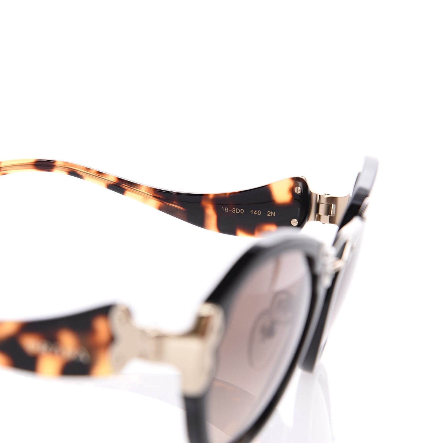 Prada Sunglasses SPR 09T Black Tortoise 5 of 8