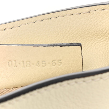Chloe Suede Calfskin Mini Faye Backpack Off White 7 of 10