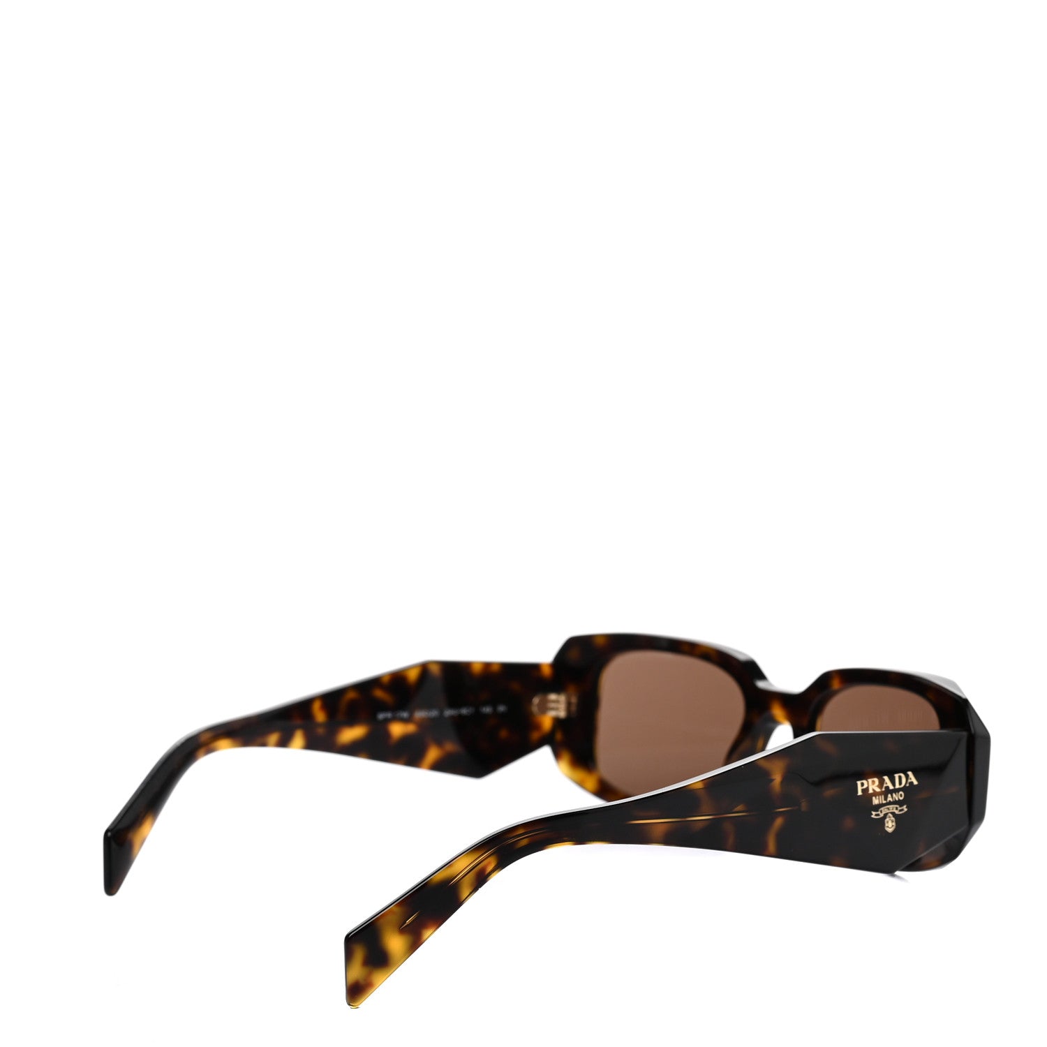 Prada Acetate Symbole Sunglasses SPR 17W Havana 4 of 7