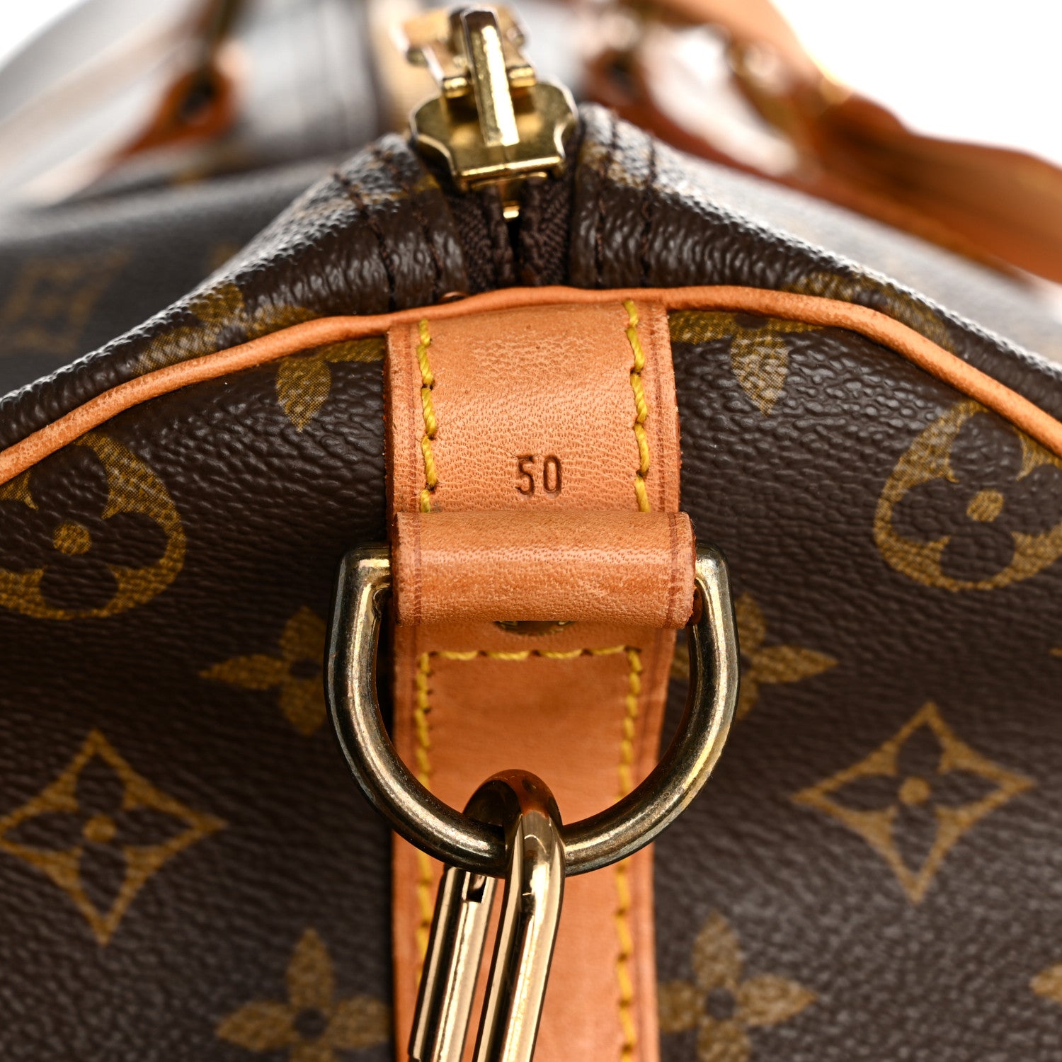 Louis Vuitton Monogram Keepall Bandouliere 50 7 of 15