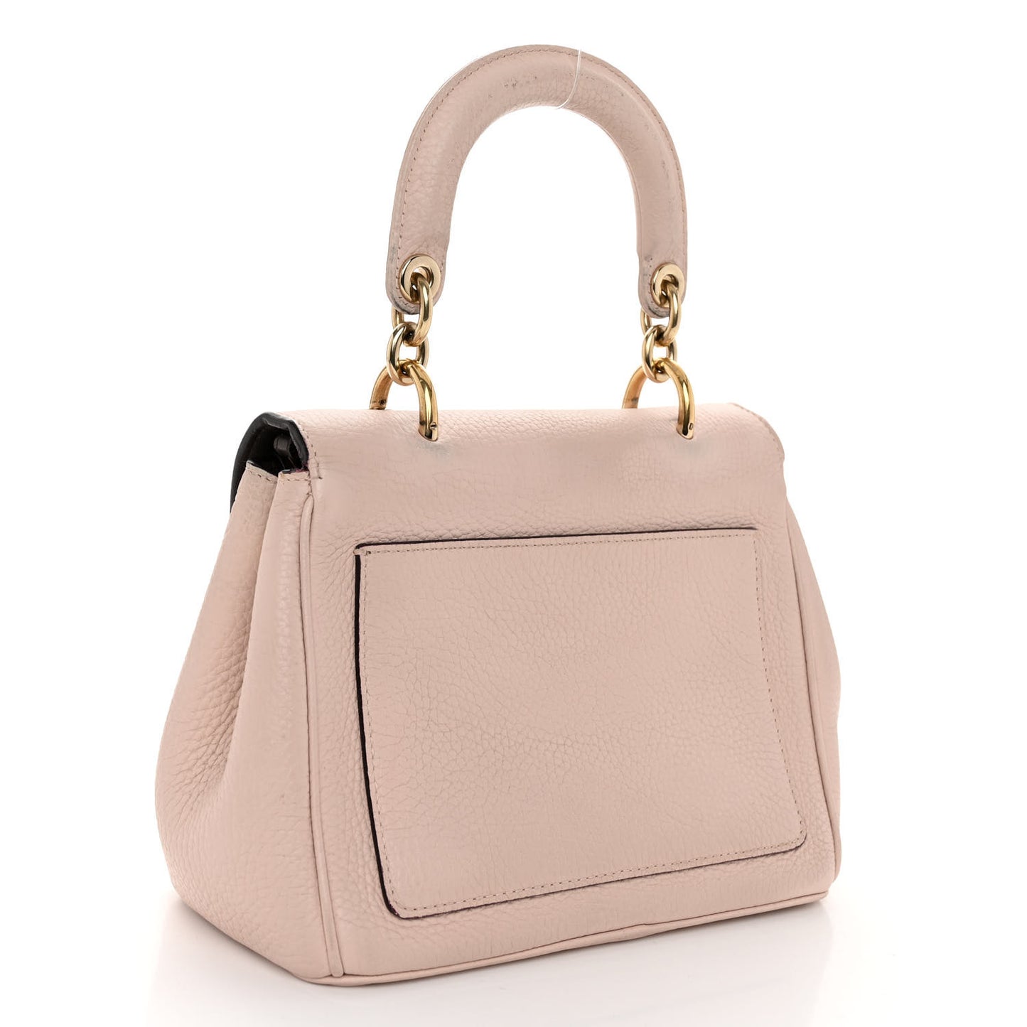 Bullcalf Mini Be Dior Flap Rose Poudre