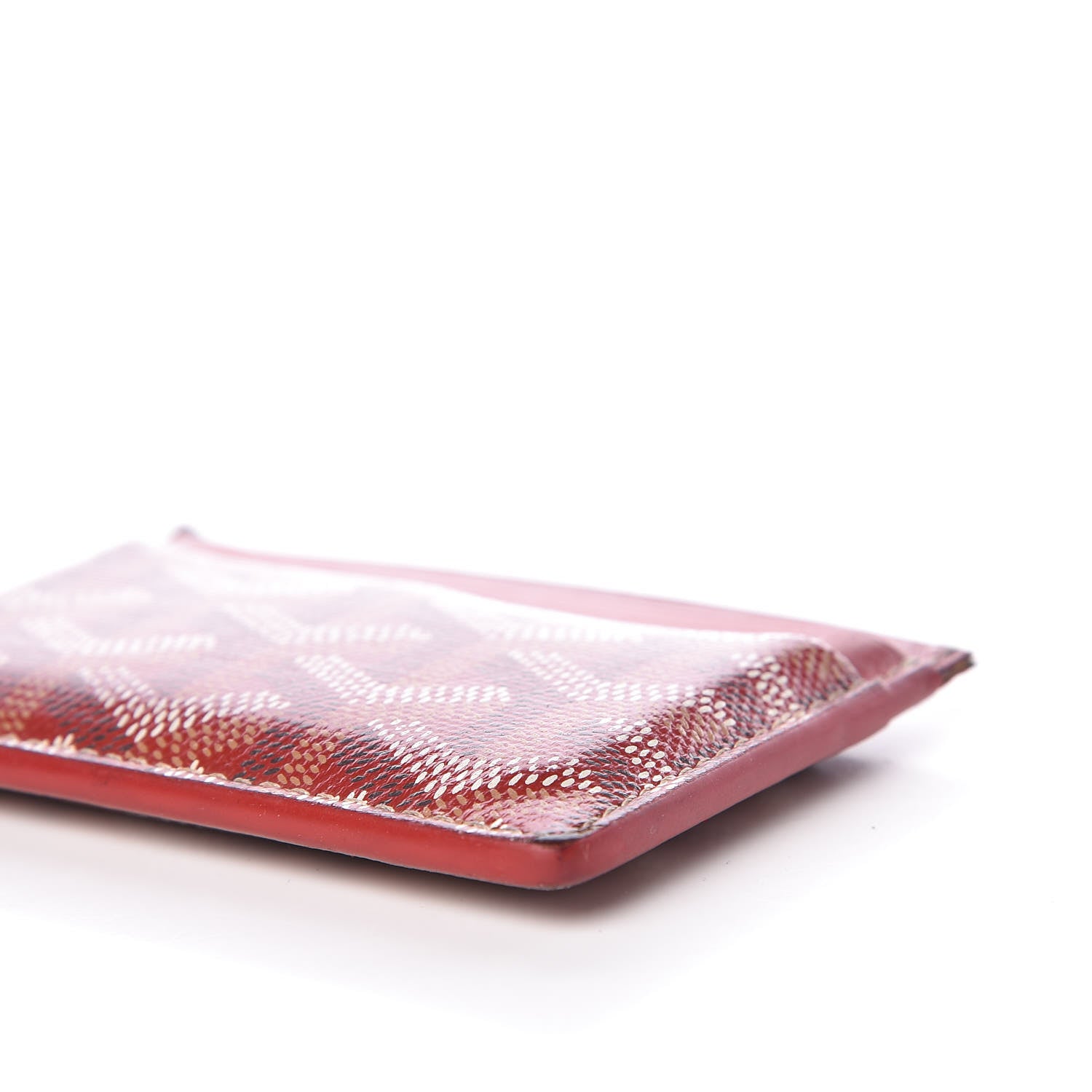 Goyard Goyardine Saint Sulpice Card Holder Red 12 of 12