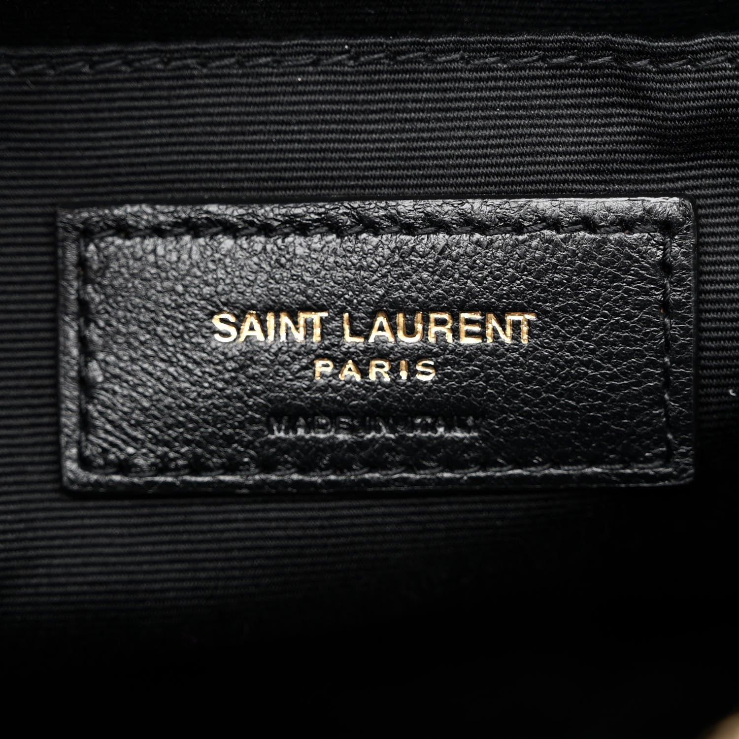Saint Laurent Calfskin Matelasse Monogram Lou Camera Bag Storm 6 of 12