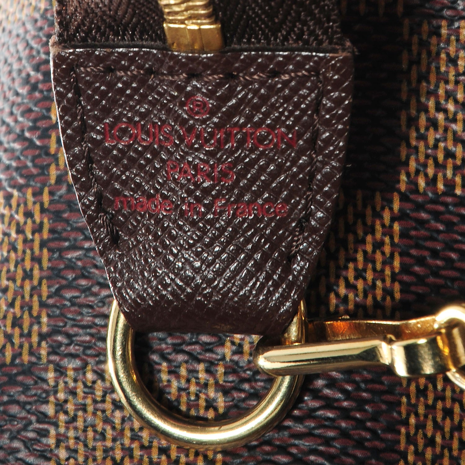 Louis Vuitton Damier Ebene Marais Bucket 23 8 of 9