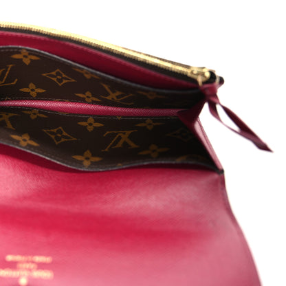 Louis Vuitton Monogram Emilie Wallet Fuchsia 5 of 7