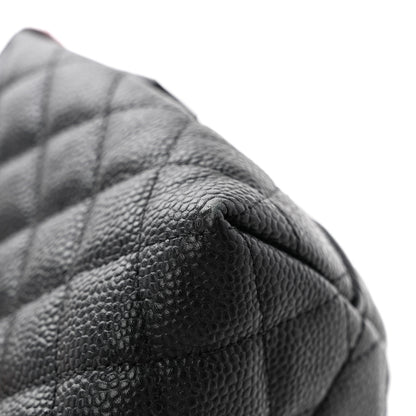 Chanel Caviar Quilted Cosmetic Case Black 8 of 10
