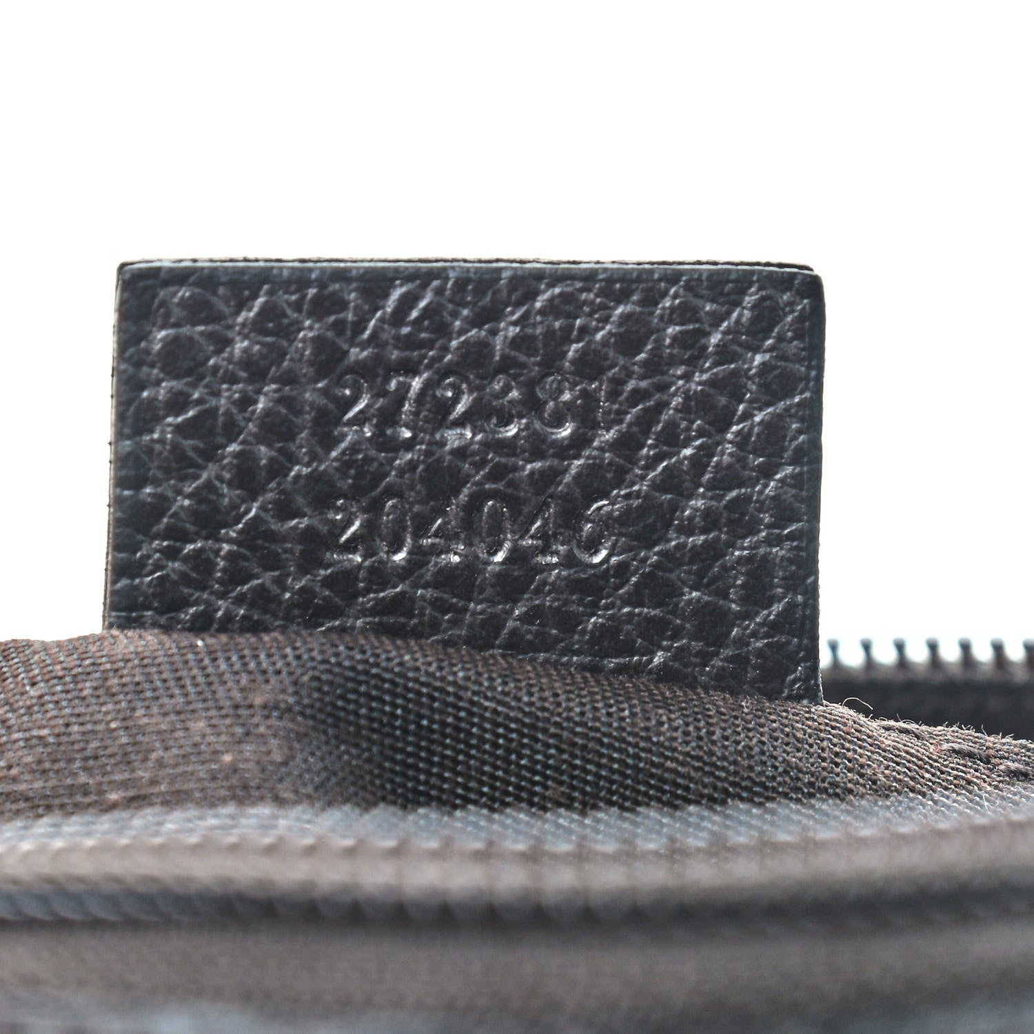 Gucci Nylon Monogram Pochette Brown 6 of 9
