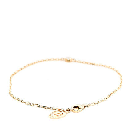 Cartier 18K Yellow Gold Diamond SM D'Amour Bracelet 2 of 5
