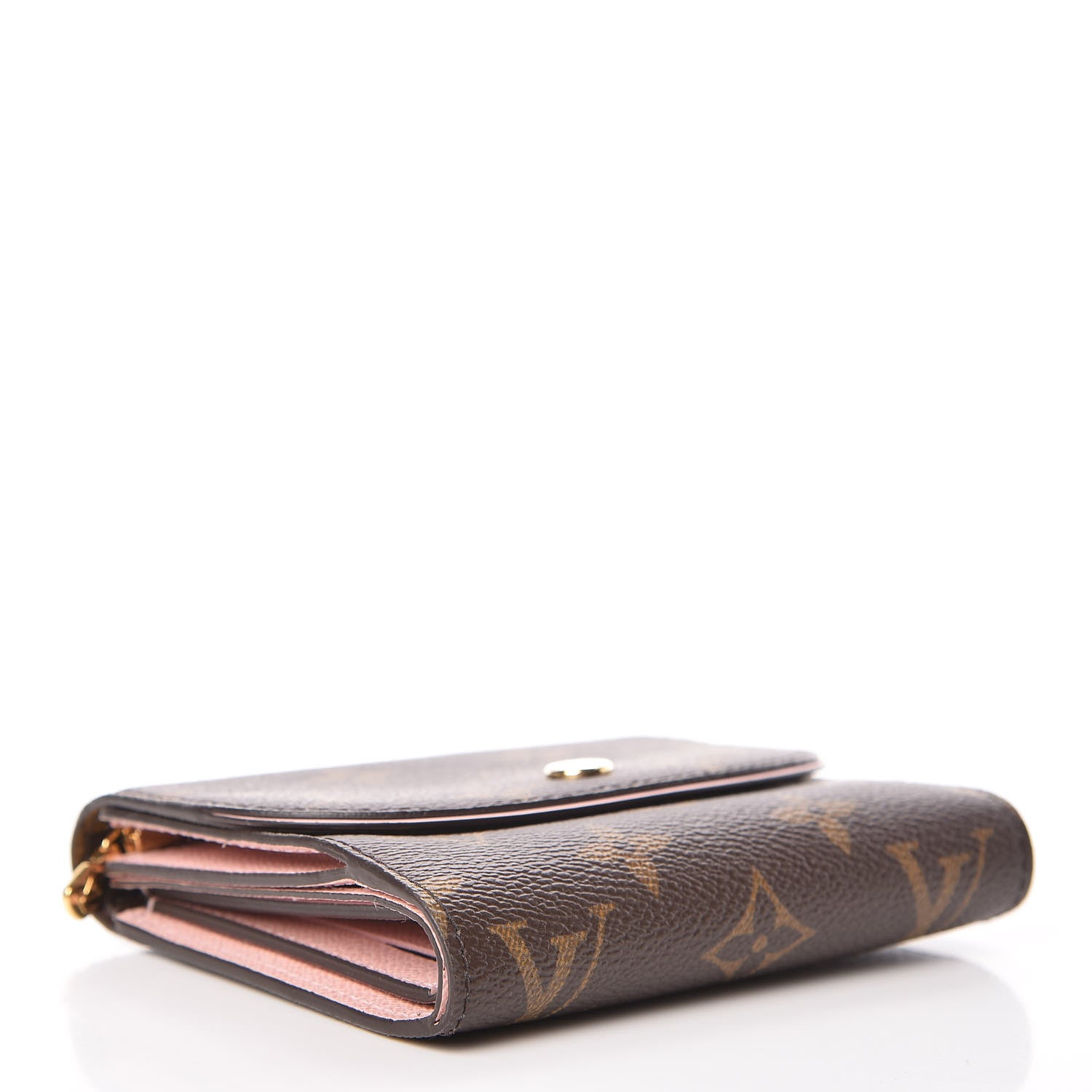 Louis Vuitton Monogram Ariane Compact Wallet Rose Ballerine 4 of 9