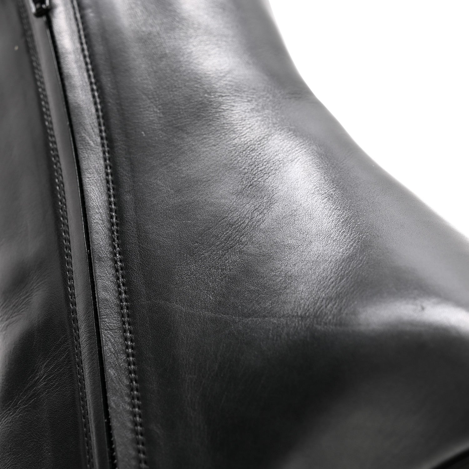 Balenciaga Calfskin Hourglass Bootie 38 Black 9 of 11