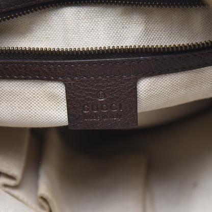 Gucci Monogram Medium GG Running Hobo Dark Brown 9 of 13