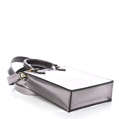 Louis Vuitton Vernis Monogram Petit Sac Plat Taupe Metallise 3 of 4