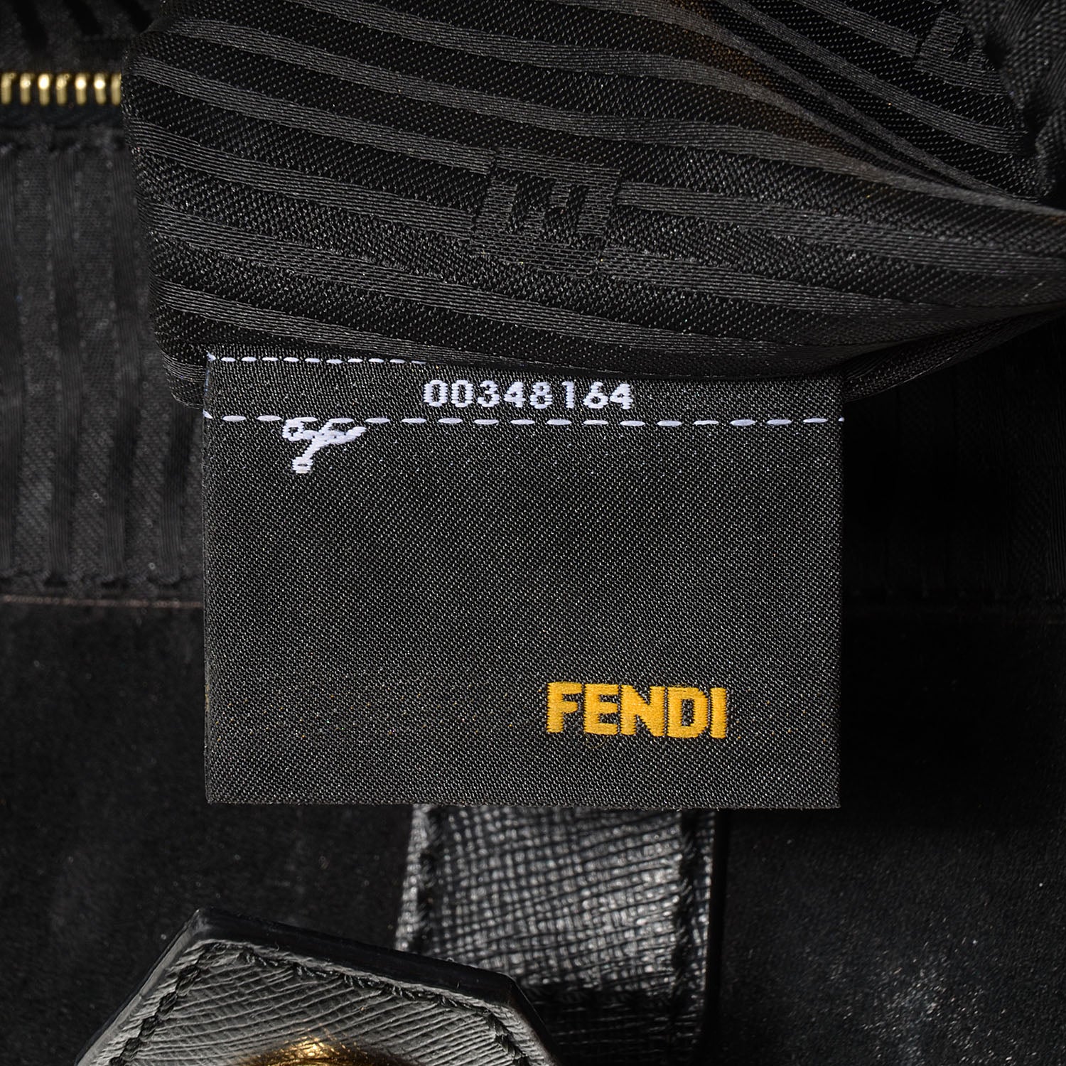 Fendi Vitello Elite Large 2Jours Tote Black 3 of 13