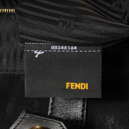 Fendi Vitello Elite Large 2Jours Tote Black 3 of 13