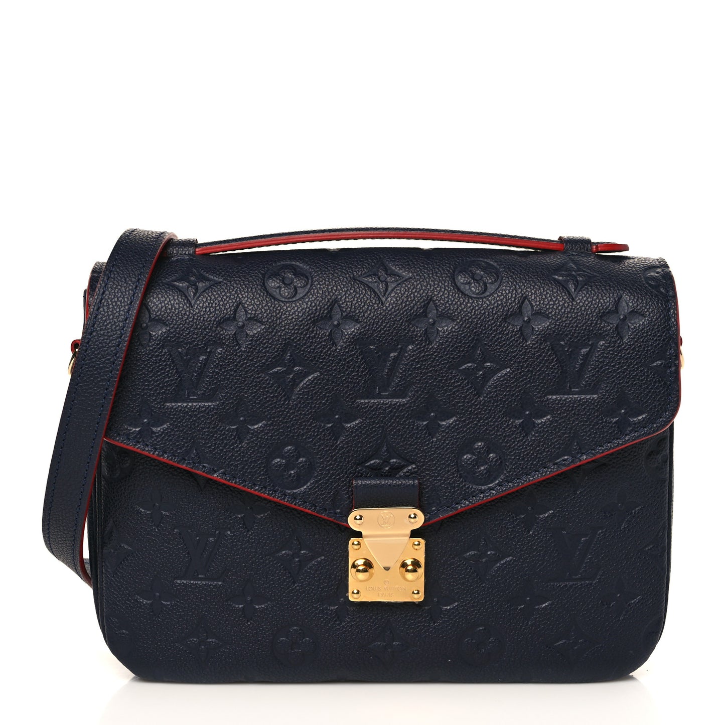 Empreinte Pochette Metis Marine Rouge