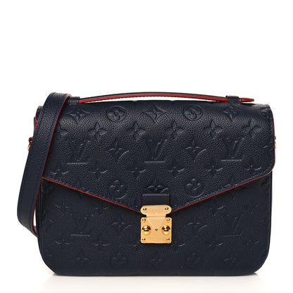 Louis Vuitton Empreinte Pochette Metis Marine Rouge 1 of 9