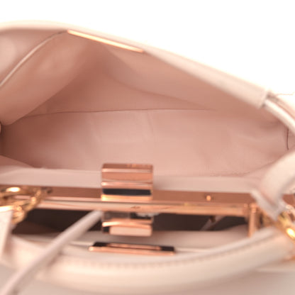Fendi Nappa Mini Peekaboo Iconic Satchel Egg Shell 5 of 7