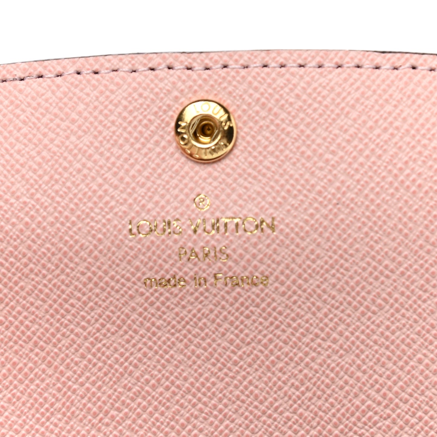 Monogram Emilie Wallet Rose Ballerine