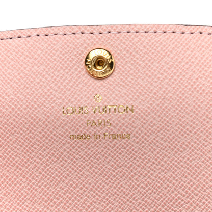 Louis Vuitton Monogram Emilie Wallet Rose Ballerine 6 of 7