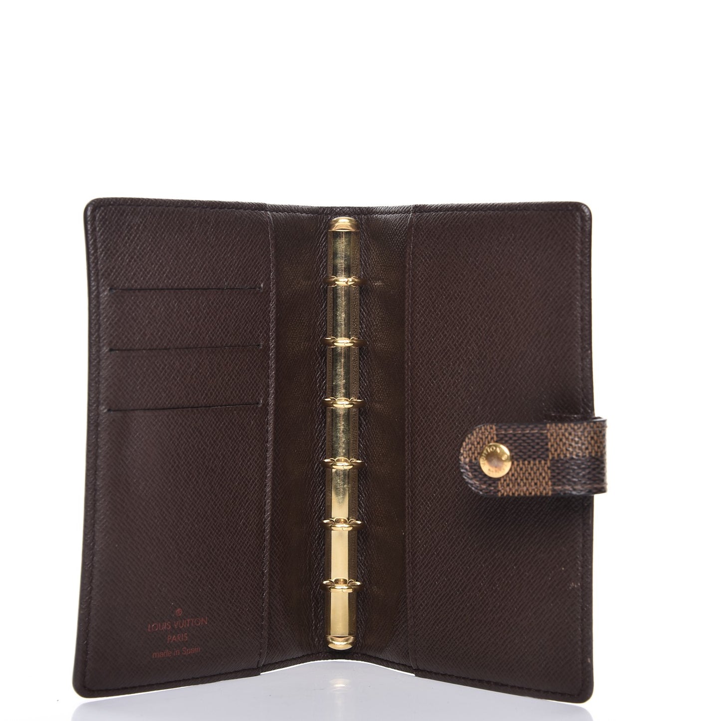 Damier Ebene Small Ring Agenda Cover