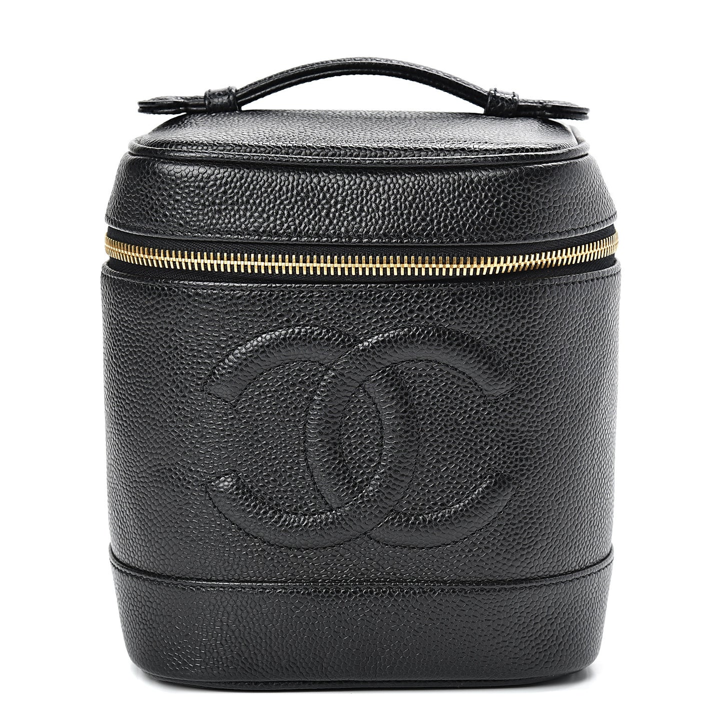 Caviar Cosmetic Vanity Bag Black