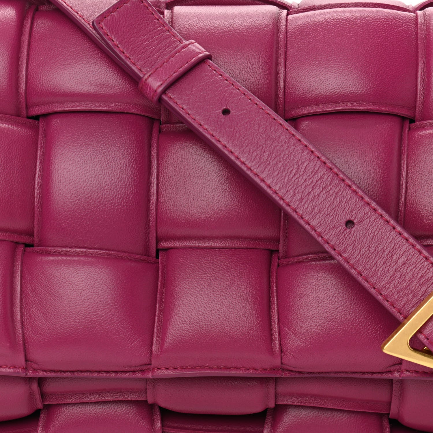Bottega Veneta Nappa Maxi Intreccio Padded Cassette Crossbody Bag Cinnabar 7 of 10